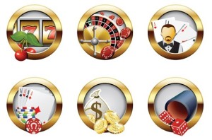 Set-Of-Vector-Round-Casino-Icons-With-Golden-Borders